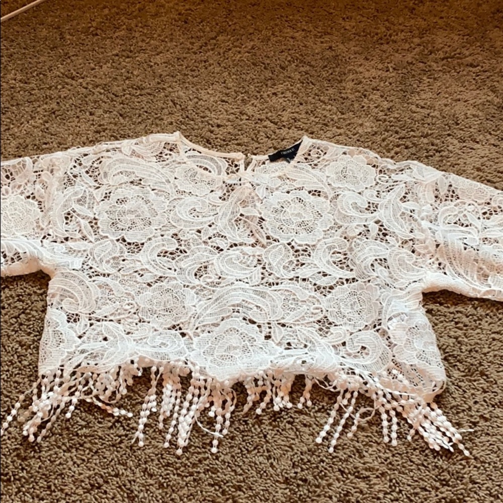 forever 21 lace top